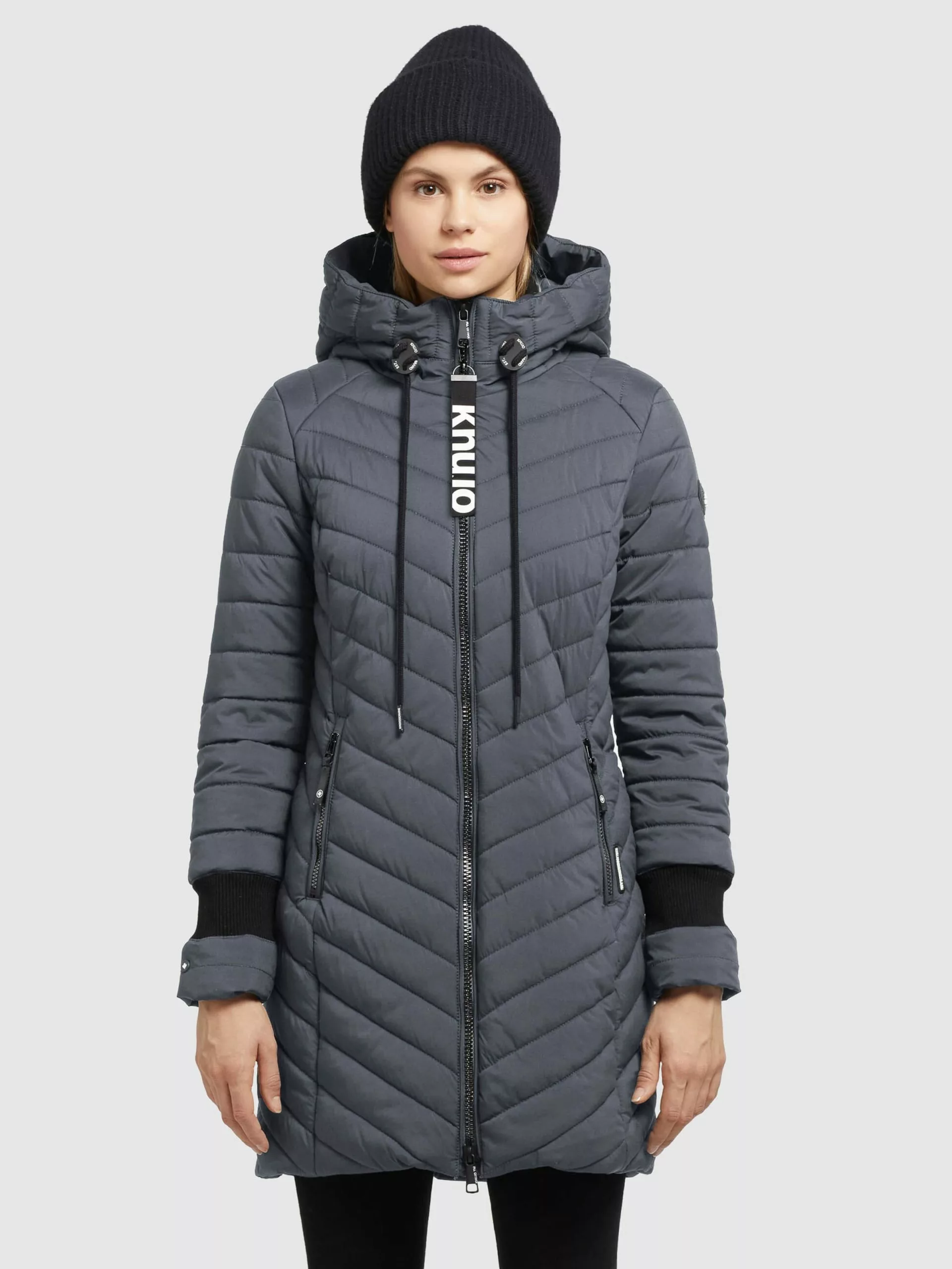 Khujo Manteaux Dhiver Manteau D’hiver Nita Femme Anthracite 4 Khujo Manteaux Dhiver Manteau D’hiver Nita Femme Anthracite – Image 2