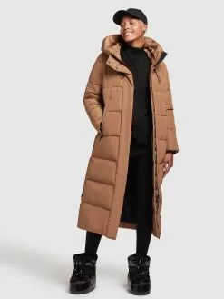 Khujo Manteaux Dhiver Manteau D’hiver Soulani Femme Ocre -Magasin D'usine Khujo 77934202a482b31f2300182c4f9b62ce