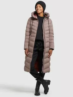 Khujo Manteaux Dhiver Manteau D’hiver Ingram2 Femme Taupe -Magasin D'usine Khujo 77cab27232303c19b9335c6a2bb6a1da