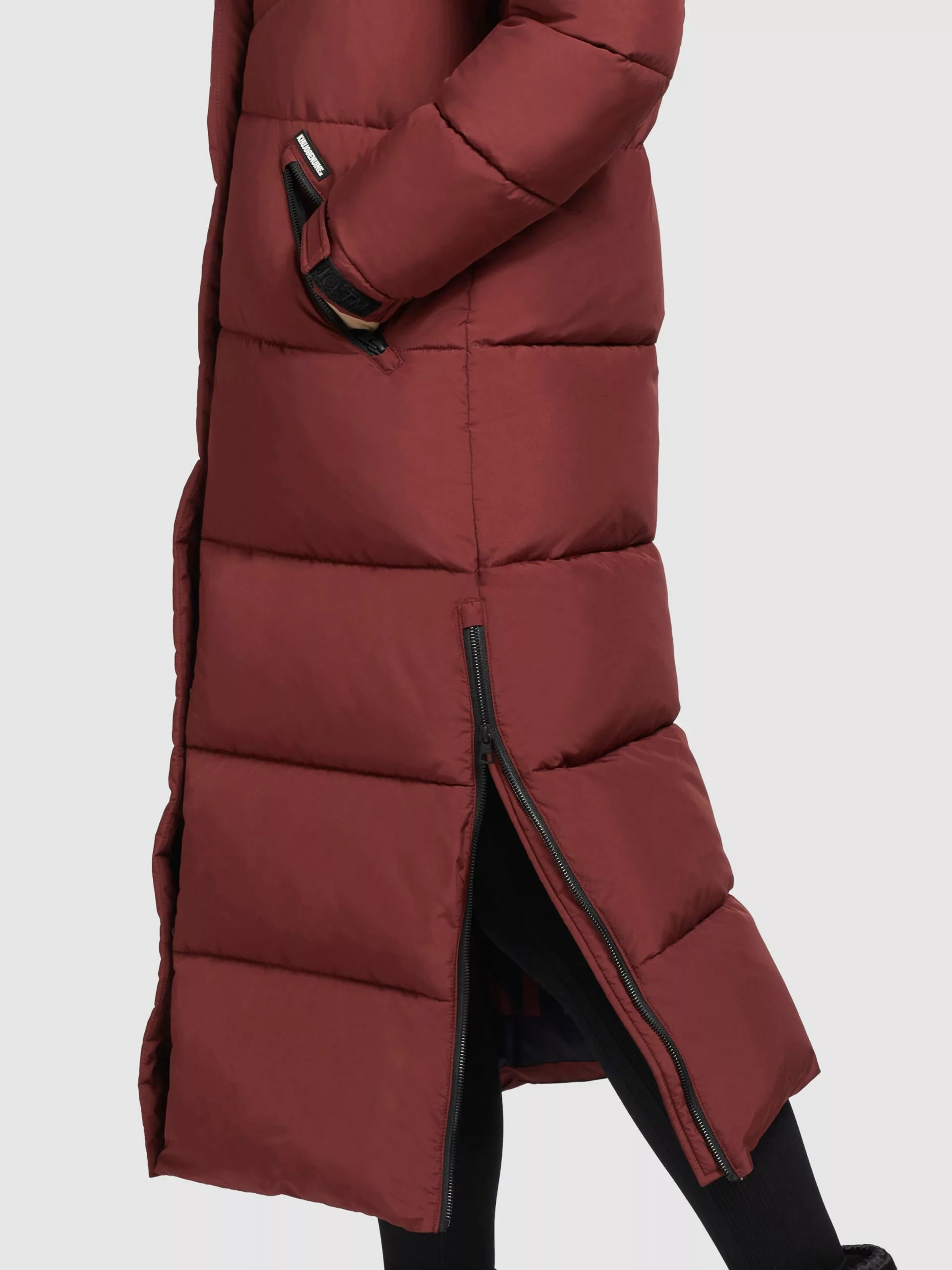 Khujo Manteaux Dhiver Manteau D’hiver Shimanta 2 Femme Rouge Rouille 10 Khujo Manteaux Dhiver Manteau D’hiver Shimanta 2 Femme Rouge Rouille – Image 8