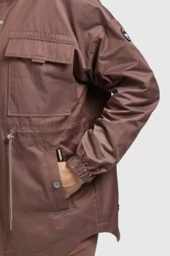 Khujo Vestes De Mi-saison Veste Mi-saison PRAYATA Femme Marron -Magasin D'usine Khujo 79dd52900b1179200270b7ada7199ebc