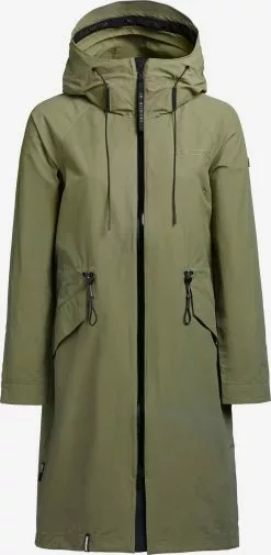 Khujo Manteaux De Mi-saison Manteau Mi-saison Marnia 2 Femme Olive