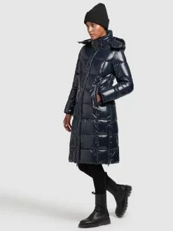 Khujo Manteaux Dhiver Manteau D’hiver Tonka Femme Bleu Foncé -Magasin D'usine Khujo 7a55f46eeee9126c4e9e696312ae5afe