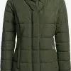 Khujo Manteaux Courts Manteau D’hiver Floyt Femme Olive