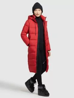 Khujo Manteaux Dhiver Manteau D’hiver Julina Femme Rouge 12 Khujo Manteaux Dhiver Manteau D’hiver Julina Femme Rouge -Magasin D'usine Khujo 7b1db86f93e64e3fe180760a94e74b29
