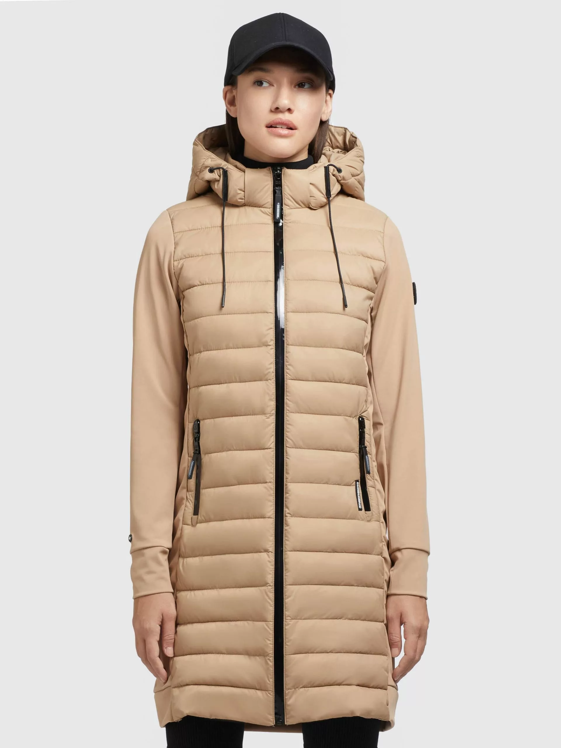 Khujo Manteaux Dhiver Manteau D’hiver RUTH MATT Femme Beige 4 Khujo Manteaux Dhiver Manteau D’hiver RUTH MATT Femme Beige – Image 2
