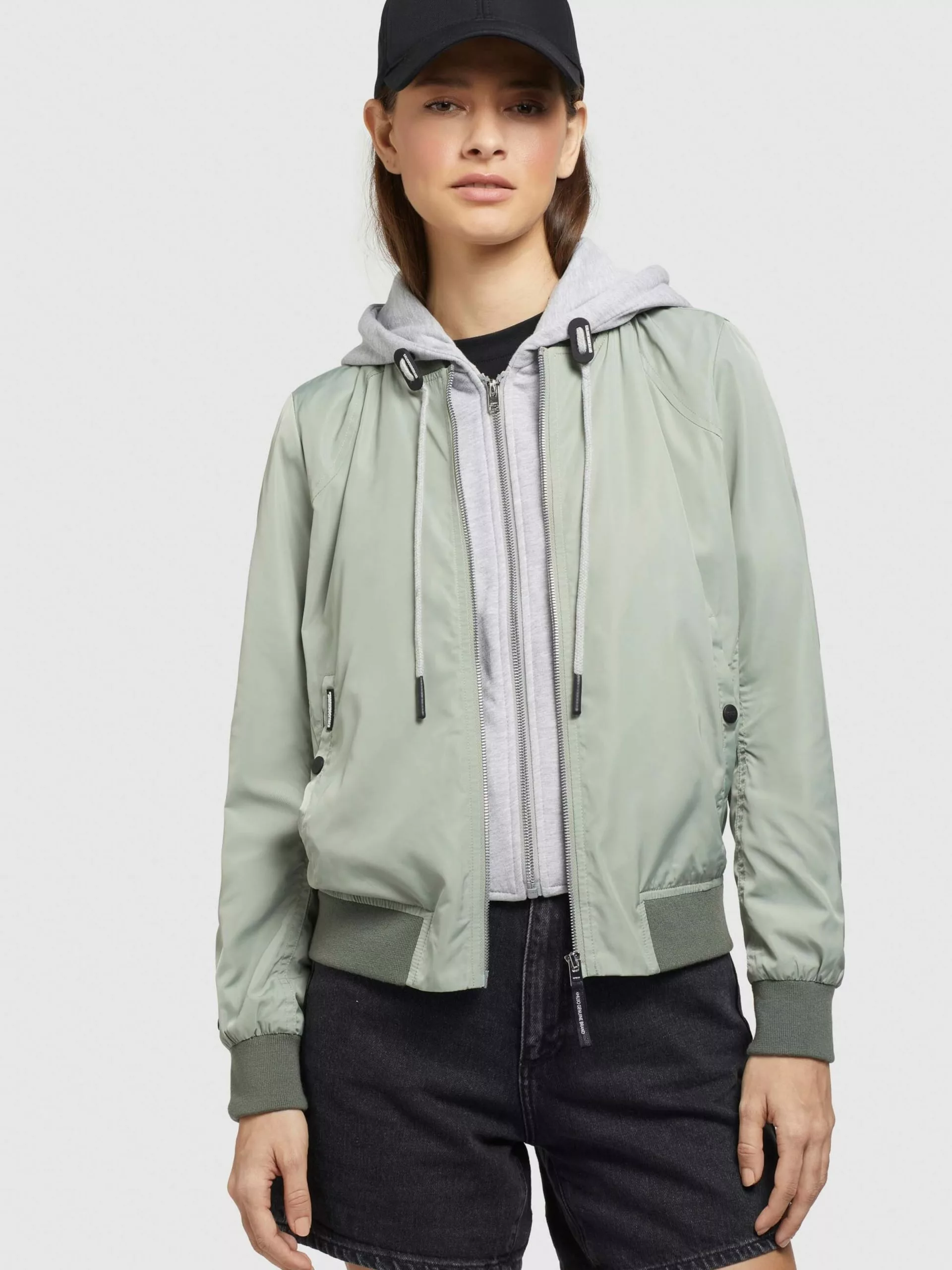 Khujo Vestes De Mi-saison Veste Mi-saison PERSEE Femme Vert Pastel 9 Khujo Vestes De Mi-saison Veste Mi-saison PERSEE Femme Vert Pastel – Image 7