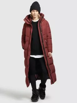 Khujo Manteaux Dhiver Manteau D’hiver Shimanta 2 Femme Rouge Rouille 12 Khujo Manteaux Dhiver Manteau D’hiver Shimanta 2 Femme Rouge Rouille -Magasin D'usine Khujo 7d111090f6377246c62c9975222e74f1