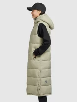 Khujo Vestes Sans Manches Gilet Magneta Femme Vert Pastel -Magasin D'usine Khujo 7d114e504c5ea376e070dfaed8ee0487