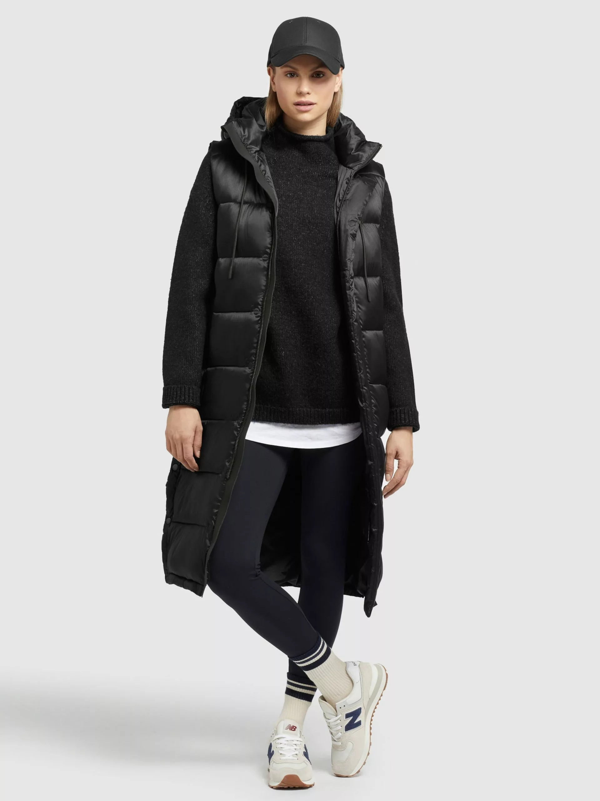 Khujo Vestes Sans Manches Gilet Tourin Femme Noir 8 Khujo Vestes Sans Manches Gilet Tourin Femme Noir – Image 6