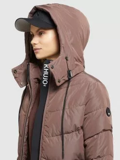 Khujo Manteaux Dhiver Manteau D’hiver Huba Femme Violet -Magasin D'usine Khujo 7e2c7d67445b10d9430904461fa7bc71