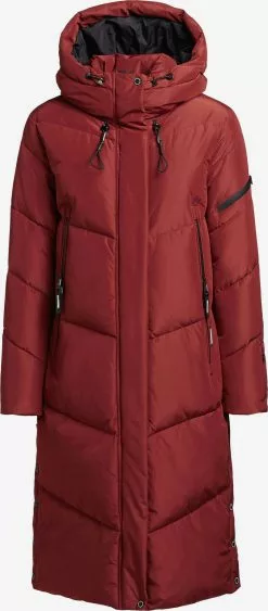 Khujo Manteaux De Mi-saison Manteau Mi-saison Femme Rouge Foncé