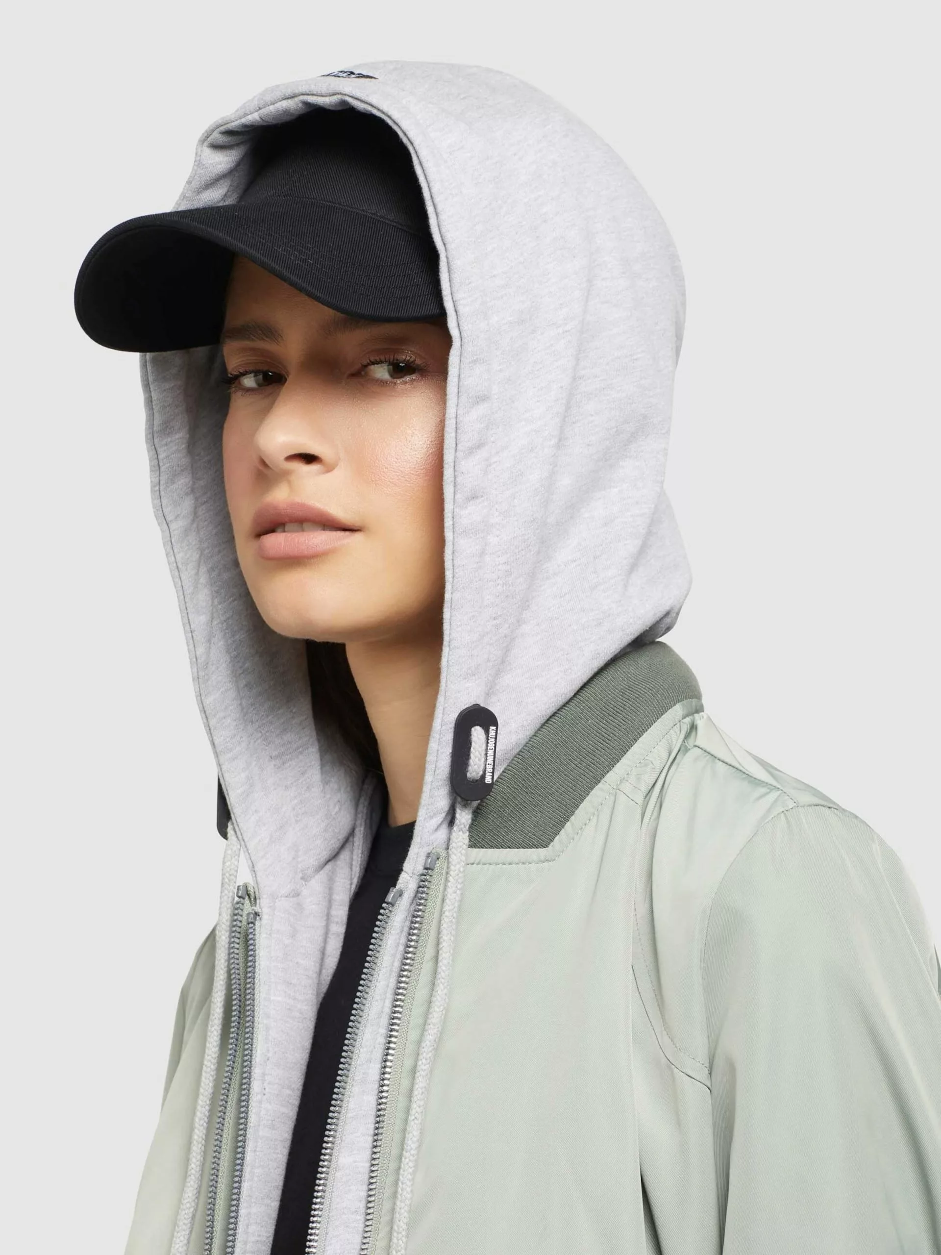 Khujo Vestes De Mi-saison Veste Mi-saison PERSEE Femme Vert Pastel 10 Khujo Vestes De Mi-saison Veste Mi-saison PERSEE Femme Vert Pastel – Image 8