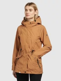Khujo Parkas Parka Mi-saison FELINA Femme Camel -Magasin D'usine Khujo 8111872c398aa1205934c73d8a1a3b2c
