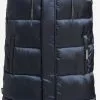 Khujo Vestes Sans Manches Gilet Tourin Femme Bleu Marine -Magasin D'usine Khujo 83e742e2c160a49cd6ddca374b39360d
