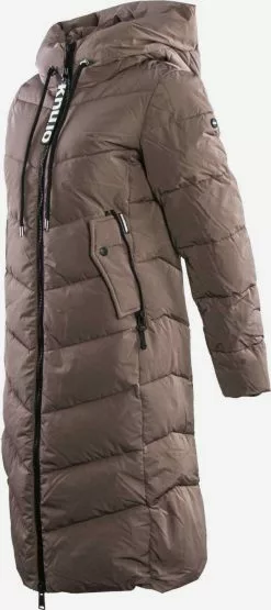 Khujo Manteaux Dhiver Manteau D’hiver Klayd Femme Sépia -Magasin D'usine Khujo 84c74449e4ed34d7a5c8fc9dfd484b5a
