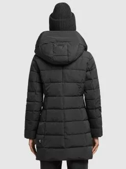 Khujo Manteaux Courts Manteau D’hiver Floyt Femme Noir -Magasin D'usine Khujo 84e62b997e5d897767ae9025ef7e221d