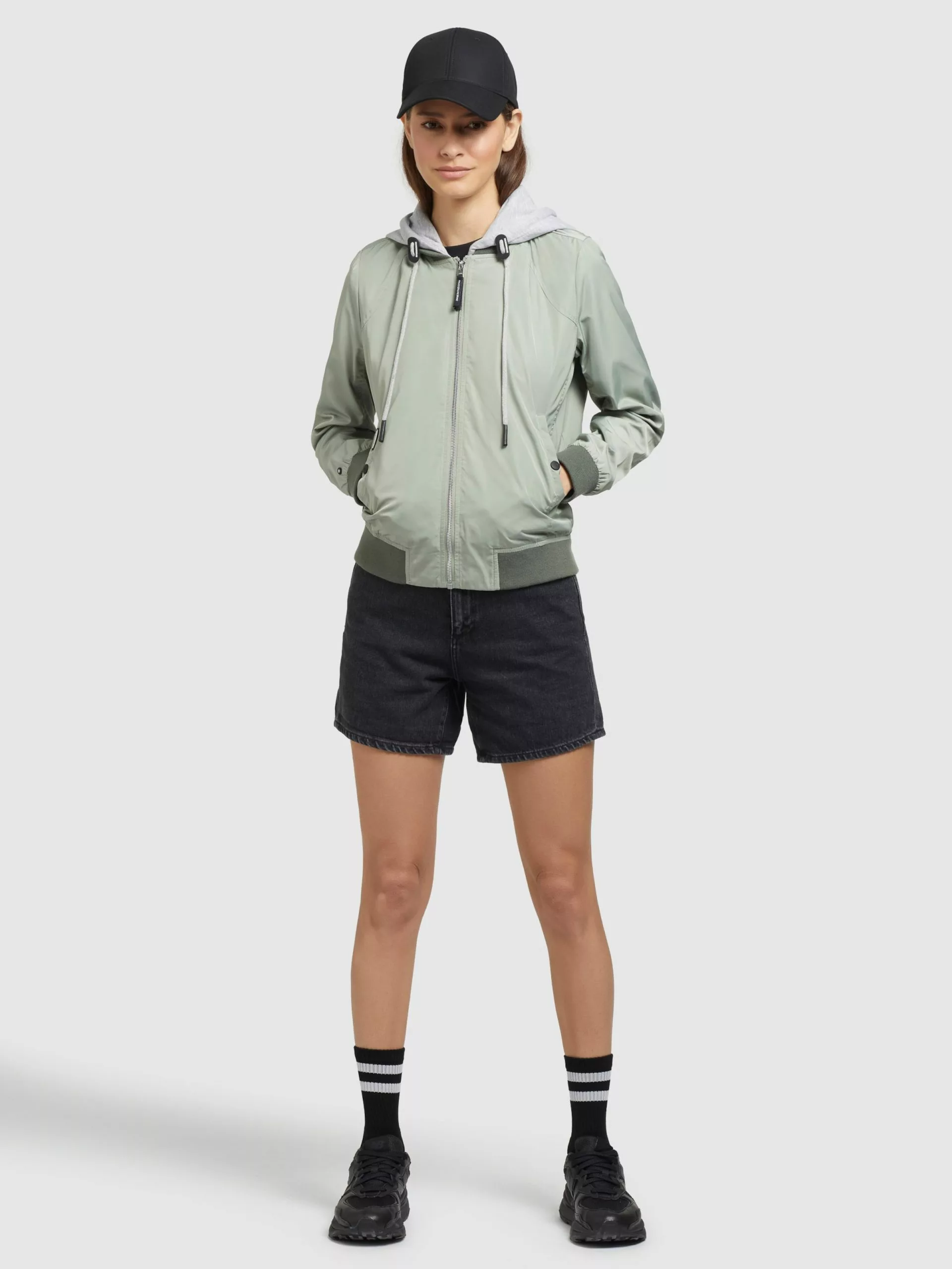 Khujo Vestes De Mi-saison Veste Mi-saison PERSEE Femme Vert Pastel 5 Khujo Vestes De Mi-saison Veste Mi-saison PERSEE Femme Vert Pastel – Image 3