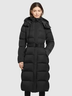 Khujo Manteaux Dhiver Manteau D’hiver HAZELLE Femme Noir -Magasin D'usine Khujo 85169b4704cd3221cf89f06980c8c1b6
