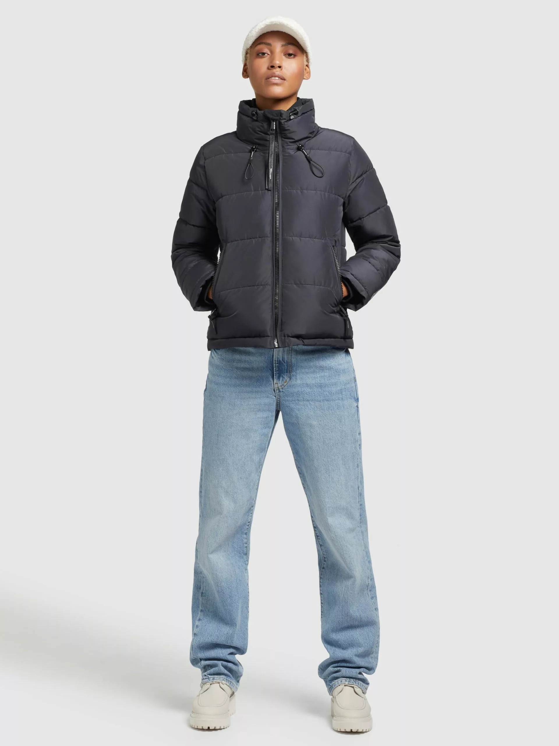 Khujo Vestes Dhiver Veste D’hiver Tuba 3 Femme Bleu Fumé 4 Khujo Vestes Dhiver Veste D’hiver Tuba 3 Femme Bleu Fumé – Image 2