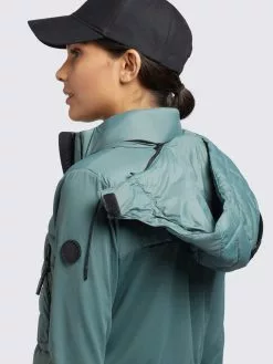 Khujo Vestes De Mi-saison Veste Mi-saison Dalis Matt Femme Jade -Magasin D'usine Khujo 8a67eff0c564310b7f9217949f3460f8