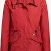 Khujo Parkas Parka Mi-saison FELINA Femme Rouge -Magasin D'usine Khujo 8af234aaaa45db24544ebe85b8f0d640