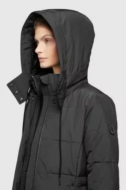 Khujo Manteaux Dhiver Manteau D’hiver Cliv Femme Noir -Magasin D'usine Khujo 8b39a0852b9989a5a880192b042b362a