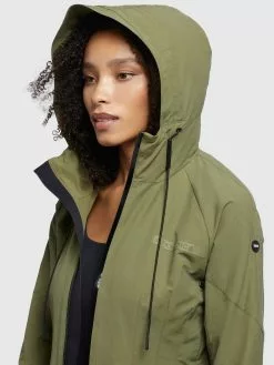 Khujo Parkas Parka Mi-saison Femme Olive -Magasin D'usine Khujo 8c23c7846942d7855b93ff7c7cc413c1