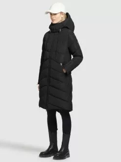 Khujo Manteaux Dhiver Manteau D’hiver Huba Femme Noir -Magasin D'usine Khujo 8d06ffa5d4d842b7c80fc8445c8e90c2