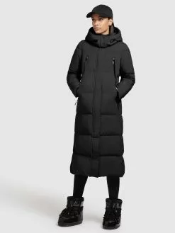 Khujo Manteaux De Mi-saison Manteau Mi-saison Melona Femme Noir -Magasin D'usine Khujo 8d298777f2d691999e154d6d75a5d38f