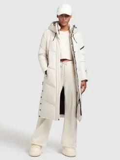 Khujo Manteaux Dhiver Manteau D’hiver Sonje 4 Femme Blanc Cassé -Magasin D'usine Khujo 8ed41694cdba9a114d5585b7ed491758