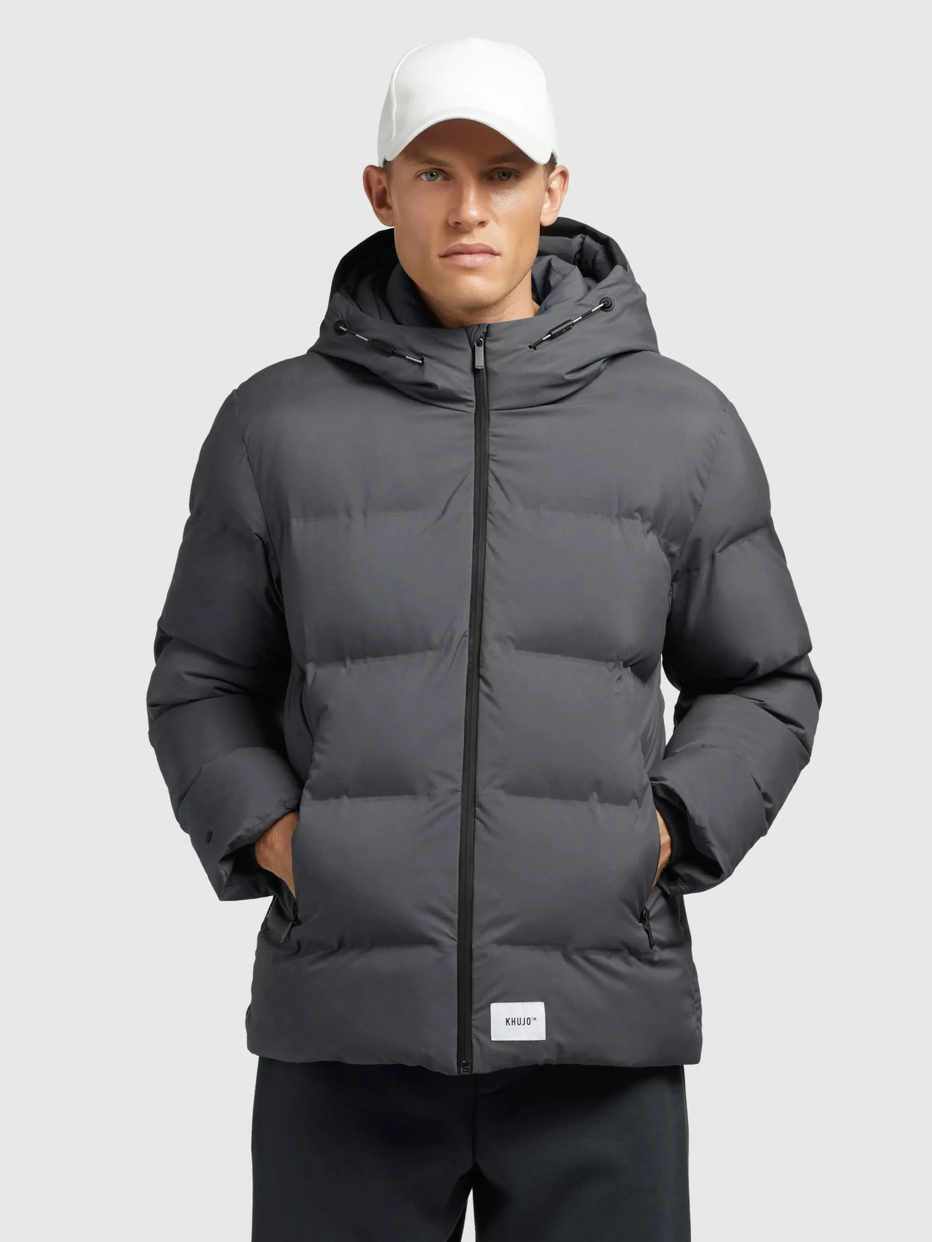 Khujo Vestes Dhiver Veste D’hiver Juff Homme Graphite 4 Khujo Vestes Dhiver Veste D’hiver Juff Homme Graphite – Image 2