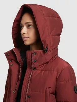 Khujo Manteaux Dhiver Manteau D’hiver Kleo Femme Rouge -Magasin D'usine Khujo 93718d53e96f8c09d34aa47ab4015a58