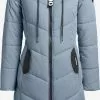 Khujo Manteaux Dhiver Manteau D’hiver Aribay 3 Femme Bleu-gris
