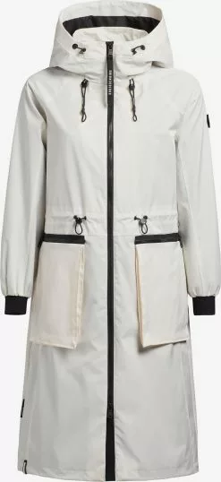 Khujo Manteaux De Mi-saison Manteau Mi-saison Paxi Femme Blanc