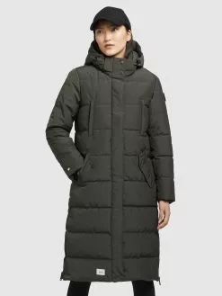 Khujo Manteaux Dhiver Manteau D’hiver Kleo Femme Vert Foncé -Magasin D'usine Khujo 951fc340560ff90b0dc1713c7b9cc8d6