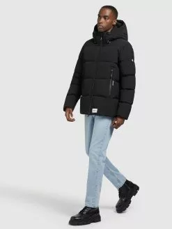 Khujo Vestes Dextérieur Veste Fonctionnelle TURREL Homme Noir -Magasin D'usine Khujo 95c25120164a02421d7e801068f9ded1