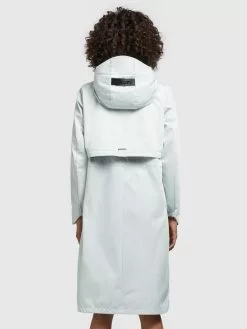 Khujo Manteaux De Mi-saison Manteau Mi-saison Jomana Femme Bleu Pastel -Magasin D'usine Khujo 9732560018b9a1ddb6c9e72dcc43c9fa