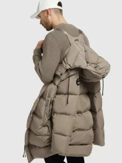 Khujo Vestes Dextérieur Veste Fonctionnelle Rafi Homme Moka -Magasin D'usine Khujo 991772e148acca66edb1971c399aabca