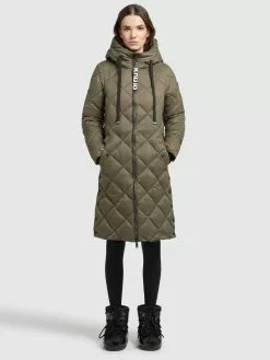 Khujo Manteaux Dhiver Manteau D’hiver LENNJA Femme Kaki 15 Khujo Manteaux Dhiver Manteau D’hiver LENNJA Femme Kaki -Magasin D'usine Khujo 99a713d01e1906fa9127504a5daa28f6