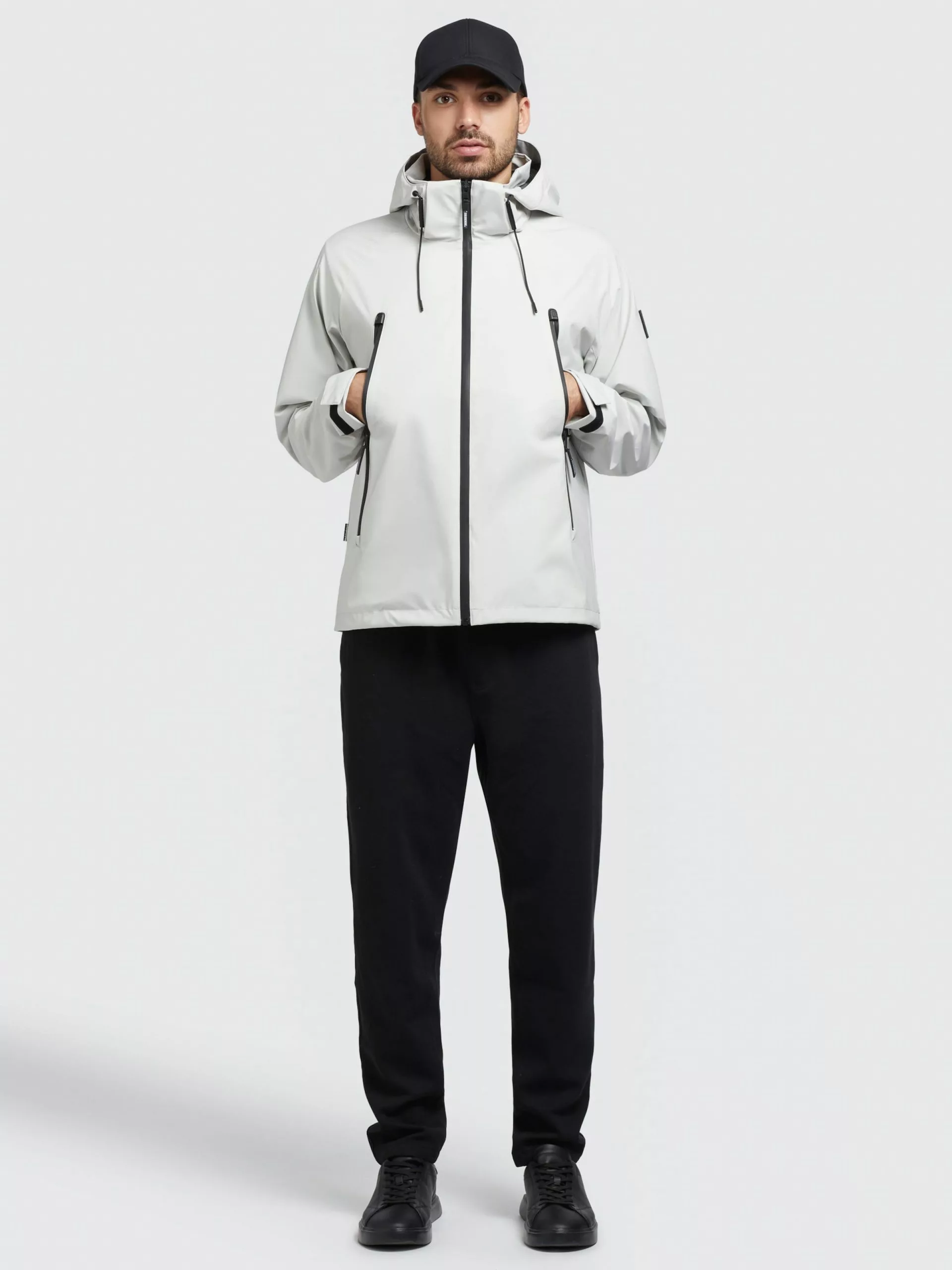 Khujo Vestes De Mi-saison Veste Mi-saison Adam Homme Gris Clair 8 Khujo Vestes De Mi-saison Veste Mi-saison Adam Homme Gris Clair – Image 6