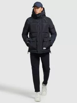 Khujo Vestes Dhiver Veste D’hiver Jedi Homme Bleu Foncé -Magasin D'usine Khujo 9c80ee89eb6c684130d9766900f31cc2