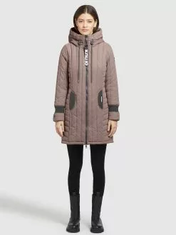 Khujo Manteaux De Mi-saison Manteau Mi-saison Jerry Femme Violet Clair -Magasin D'usine Khujo 9cac3542a83b5c0ebce63596d0091290