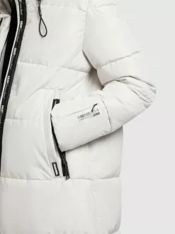 Khujo Manteaux De Mi-saison Manteau Mi-saison Soulani Femme Blanc Cassé -Magasin D'usine Khujo 9cd5ea91a801a0e66d44d65501556995