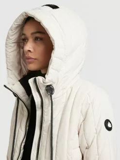 Khujo Vestes De Mi-saison Veste Mi-saison Tweety Femme Blanc Cassé -Magasin D'usine Khujo 9cffab8bbd73a180aa61fd85a92356fa