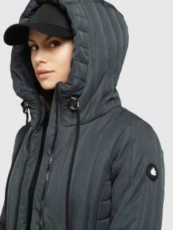 Khujo Vestes Dhiver Veste D’hiver TWEETY PRIME6 STRUCTURED Femme Bleu -Magasin D'usine Khujo 9d9cc31d1e684dc582b8c9a150cfecd3