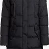 Khujo Manteaux Dhiver Manteau D’hiver Kleo Femme Noir