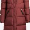 Khujo Manteaux Dhiver Manteau D’hiver Shimanta 2 Femme Rouge Rouille -Magasin D'usine Khujo a059d182c7bb4ba8fce53c1d1d79a90b