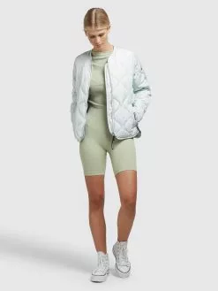 Khujo Vestes De Mi-saison Veste Mi-saison Alma Femme Vert Clair -Magasin D'usine Khujo a1084b4ffa83bc169898a441e12836eb