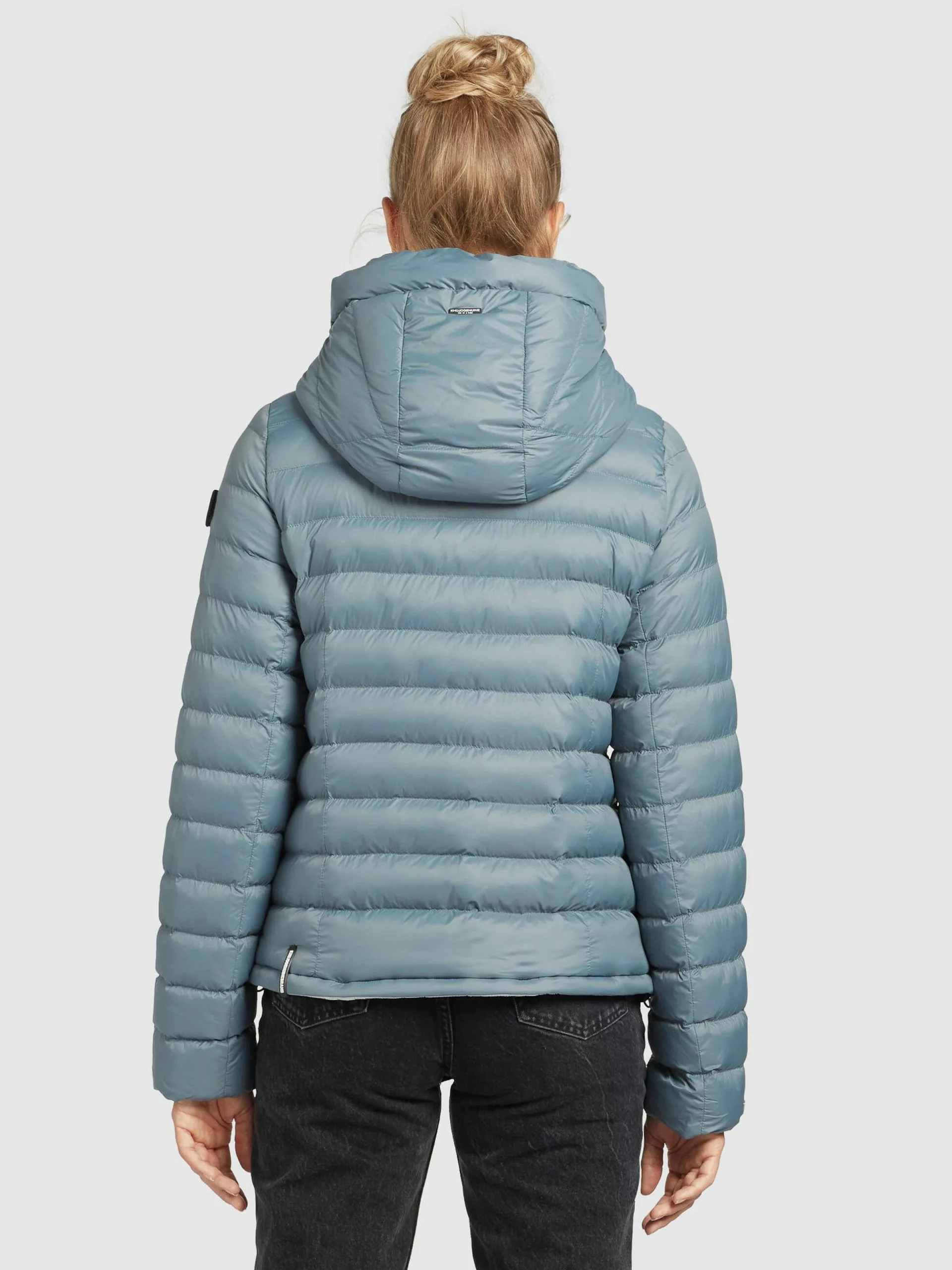 Khujo Vestes De Mi-saison Veste Mi-saison Lovina Femme Bleu-gris 5 Khujo Vestes De Mi-saison Veste Mi-saison Lovina Femme Bleu-gris – Image 3